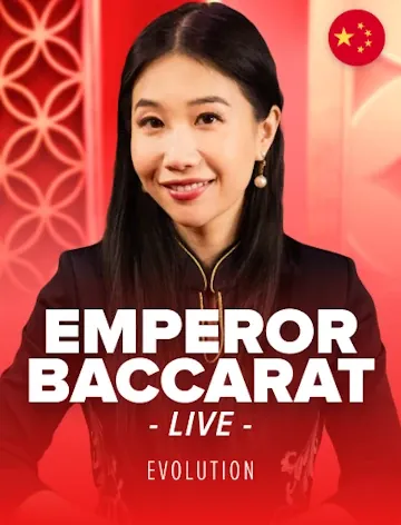 Emperor Baccarat live tafel bij VegasHero Casino